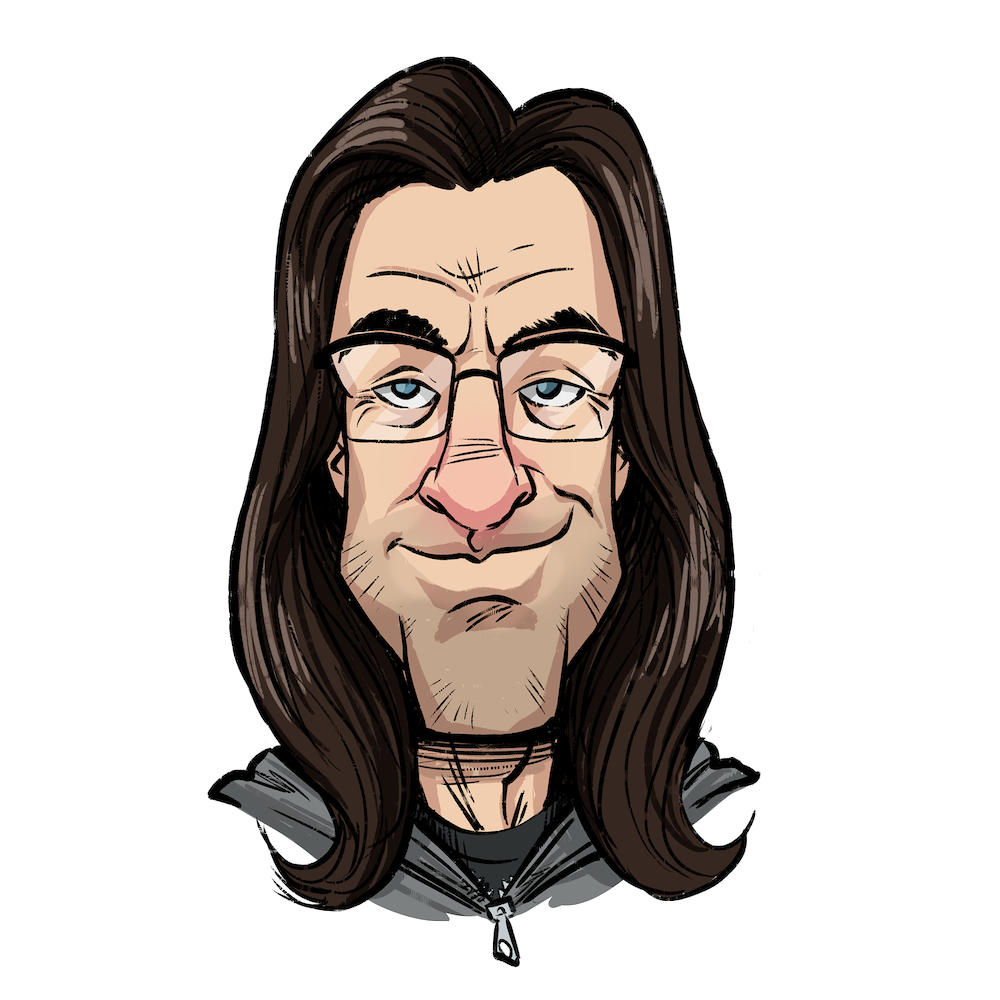 Caricature of Craig Stuntz